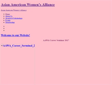 Tablet Screenshot of aawalliance.com